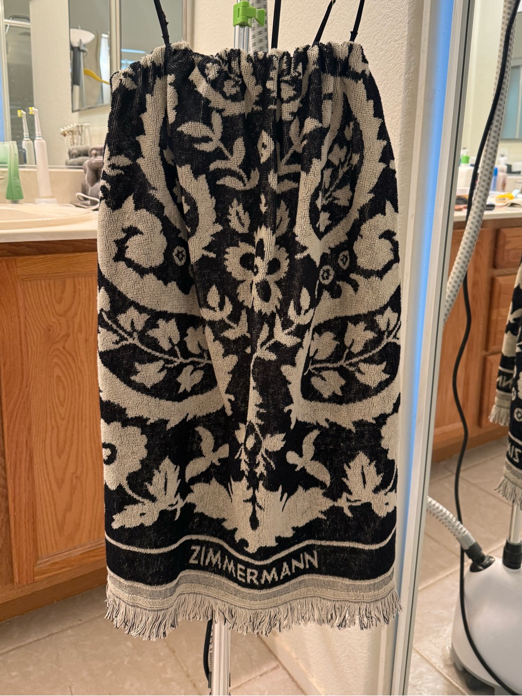Zimmermann Rhiannon Cotton Toweling Mini Dress Nwt!